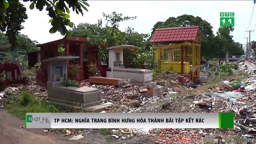 Nghĩa trang truyền thống ô nhiễm